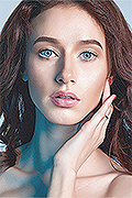 model Kartishova Elizaveta   
Year of birth 1994   
Height: 172   
Eyes color: blue   
Hair color: light brown