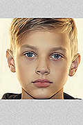 model Tityaev Ivan   
Year of birth 2010   
Eyes color: grey-blue   
Hair color: blond
