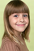 model Mushkaeva Nikol   
Year of birth 2012   
Eyes color: brown   
Hair color: light brown