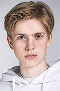 model Konovalov Aleksandr   
Year of birth 2005   
Eyes color: green-blue   
Hair color: light brown