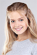 model Pechka Anzhelika   
Year of birth 2006   
Eyes color: grey   
Hair color: light brown