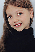 model Sabanova Emiliya   
Year of birth 2016   
Eyes color: blue   
Hair color: light brown
